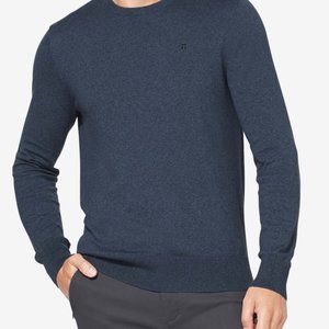 Tommt John Light Weight Cotton Crewneck Sweater XXL Blue